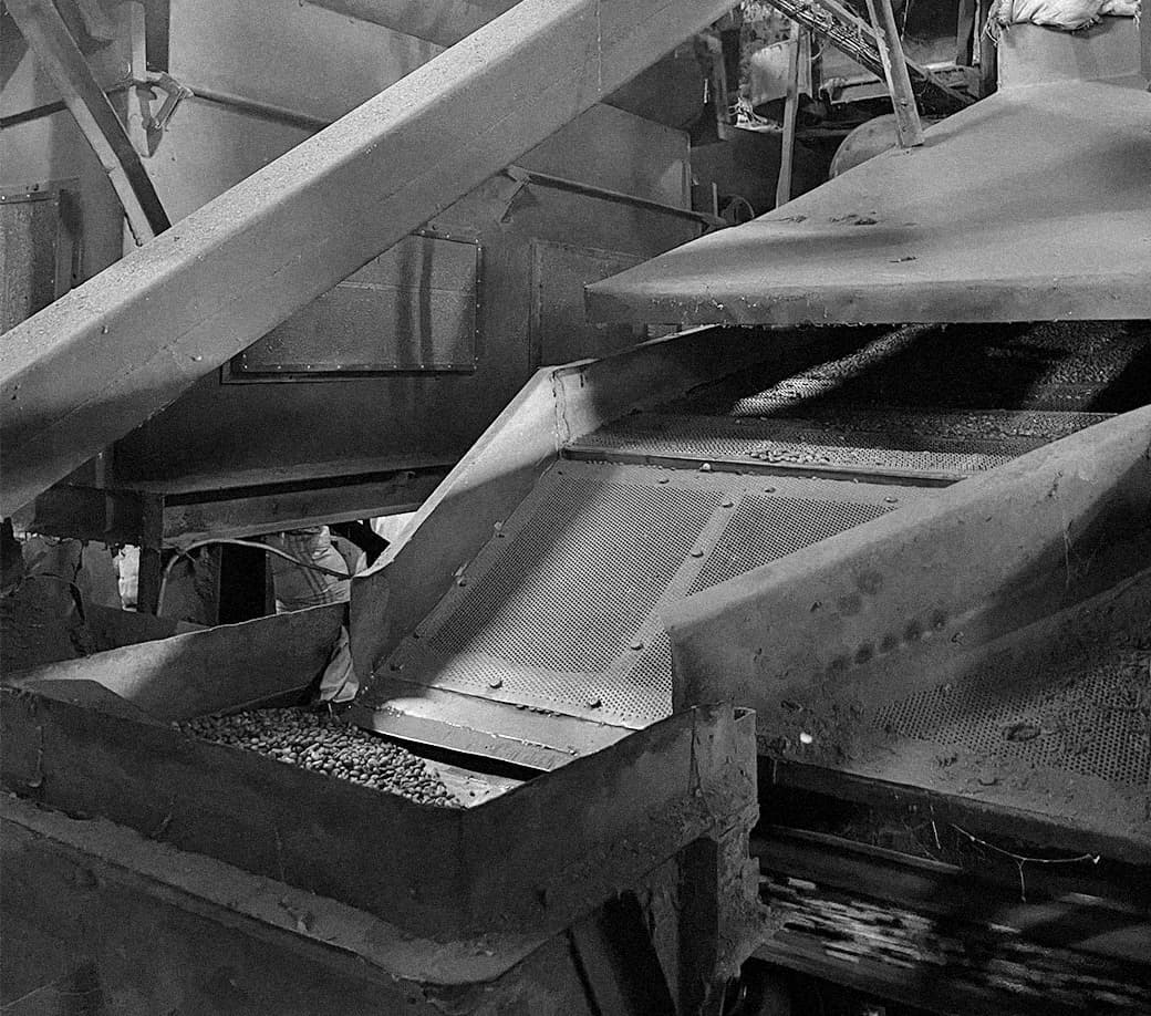 Destoning Process